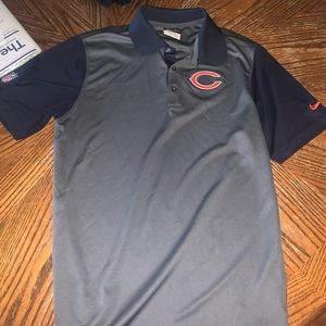 Chicago bears Nike dry fit polo